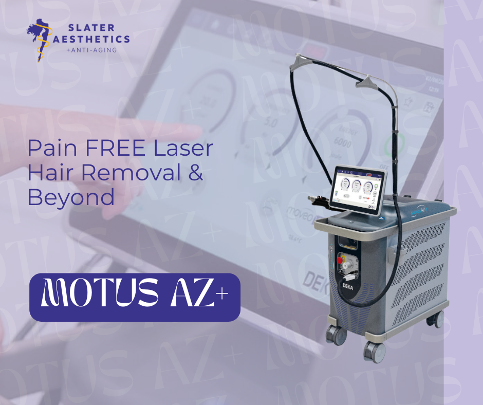 Motus AZ* - Pain Free Laser Hair Removal and beyond